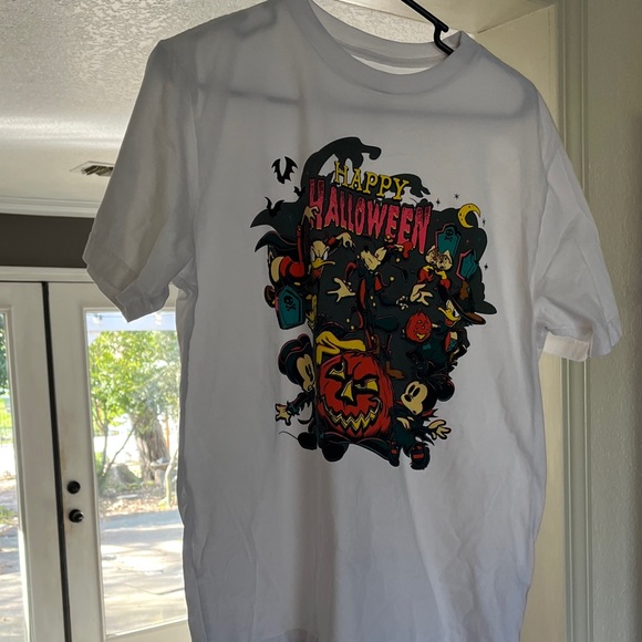 Disney Resort White and Black Halloween Tee - Picture 4 of 4